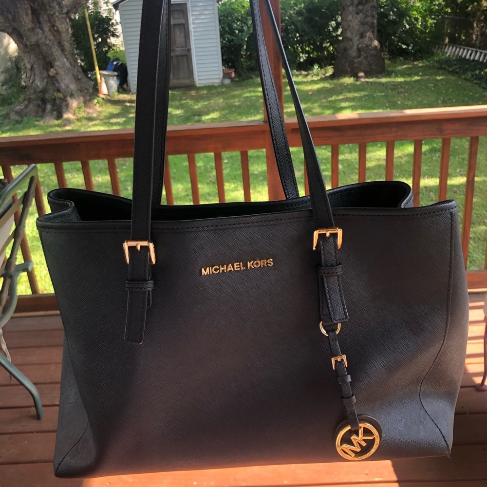 Michael Kors Black Tote Bag